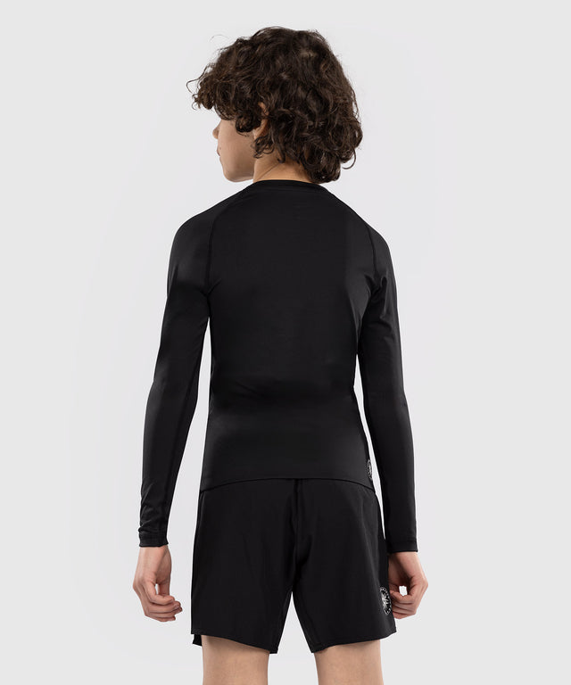 Rashguard Venum Contender Manches longues Enfant – Noir