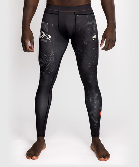 Pantaloni scurți de compresie Venum Spats Eclipse – Negru
