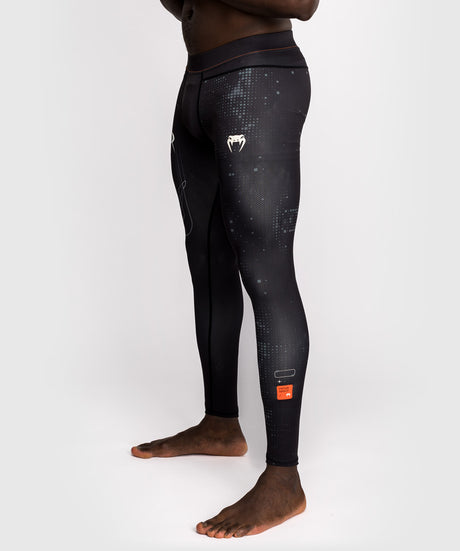 Pantaloni scurți de compresie Venum Spats Eclipse – Negru