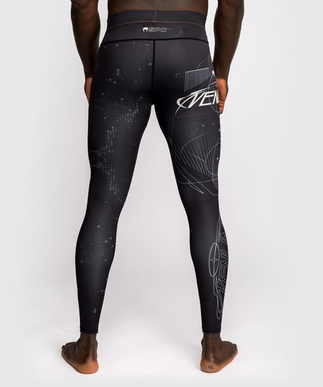 Pantaloni scurți de compresie Venum Spats Eclipse – Negru