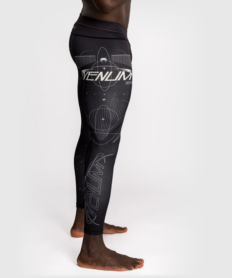 Pantaloni scurți de compresie Venum Spats Eclipse – Negru