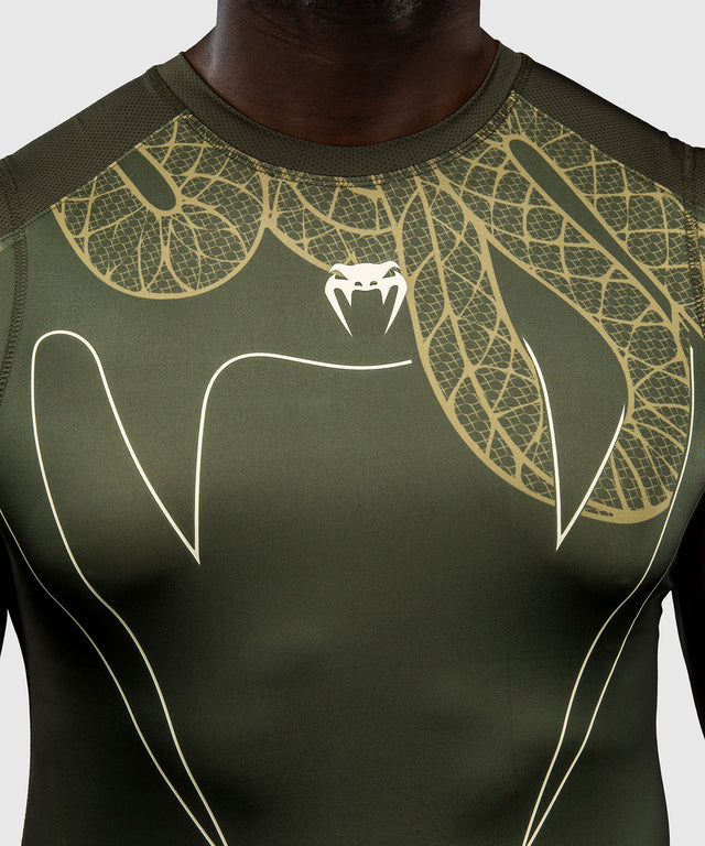 Rashguard Venum Serpenti sans manches – Kaki vert