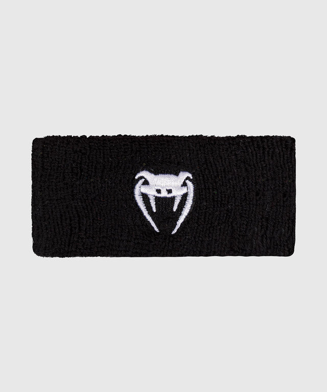 Benzi pentru biceps Venum Lineup Wide – Negru/Alb