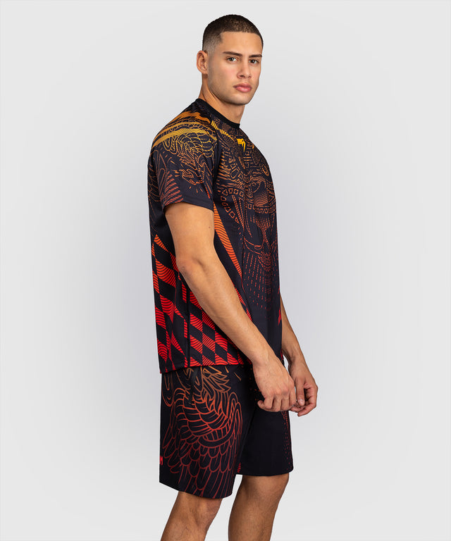 T-shirt Venum Dry-Tech Quetzal Fury – Nero/Rosso