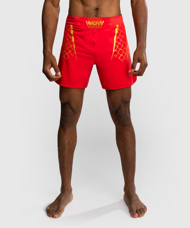Pantaloni scurți MMA Venum x WOW FC – Roșu aprins