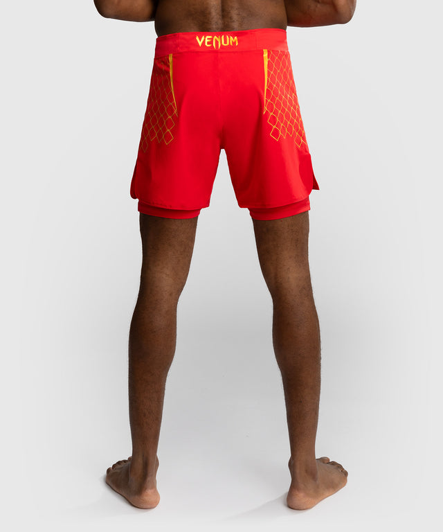 Pantaloni scurți MMA Venum x WOW FC – Roșu aprins