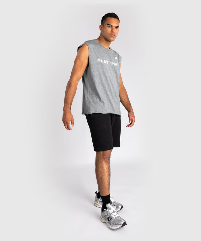 Tricou fără mâneci Muay Thai Venum – Gri