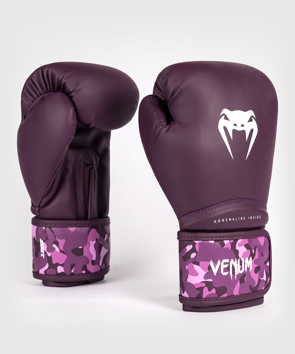 Venum Boxhandschuhe Iris – Lila/Camo Rosa