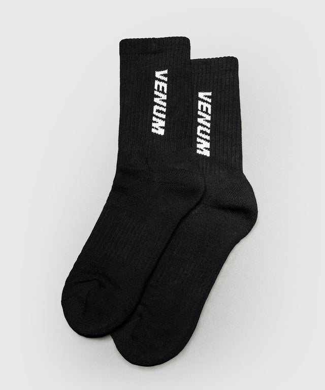 Venum Essential Crew Strømper - Sort - Sæt af 3