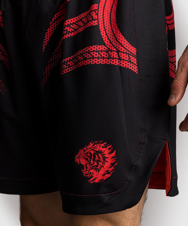 Venum x Mike Tyson Bokseshorts Tiger – Sort/Rød
