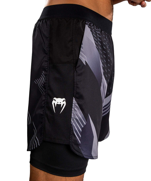 Shorts de compression Venum No-Gi 6.0 – Noir/Blanc
