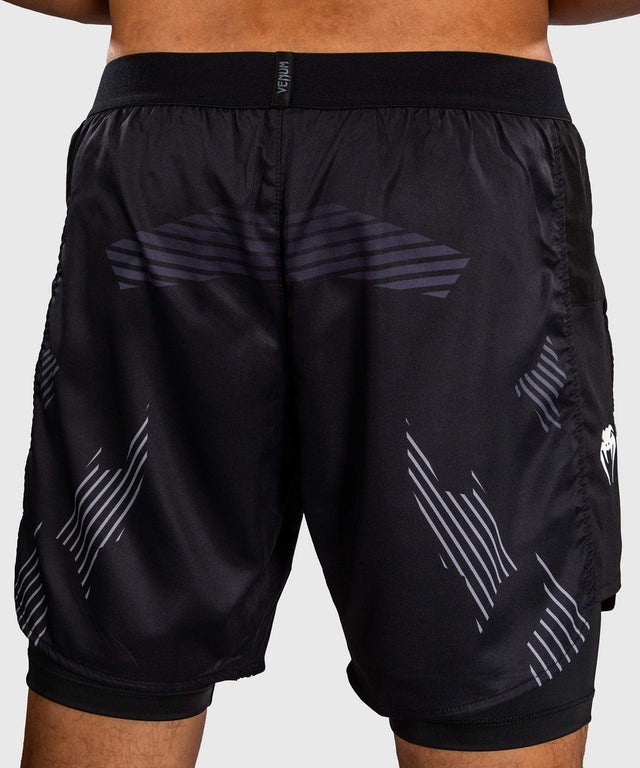 Shorts de compression Venum No-Gi 6.0 – Noir/Blanc