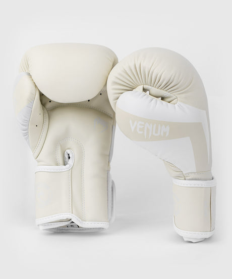Venum Elite Boxing gloves – White/White