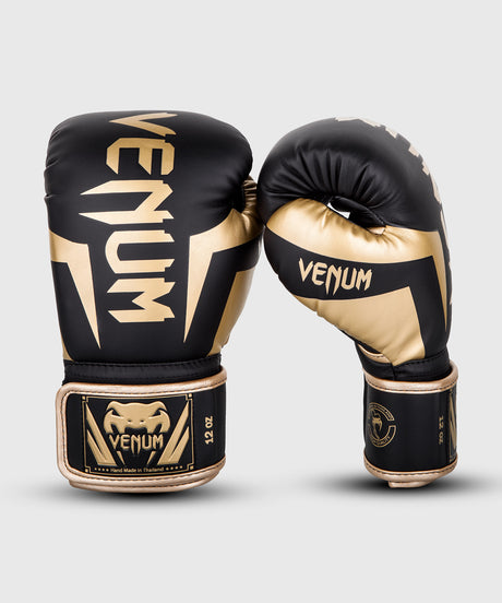 Venum Elite Boxing gloves – Black/Gold