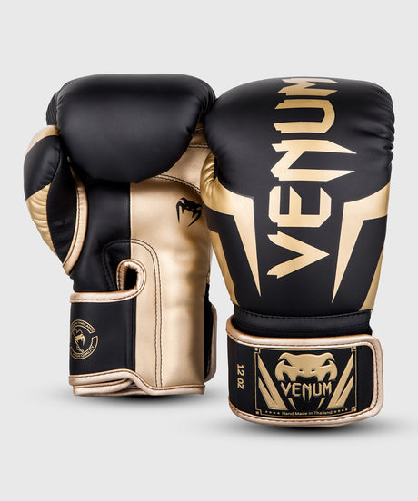 Venum Elite Boxing gloves – Black/Gold
