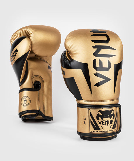 Mănuși de box Venum Elite – Auriu/Negru