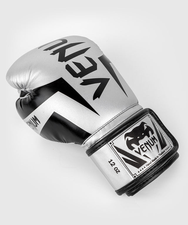 Guantoni da boxe Venum Elite – Argento/Nero
