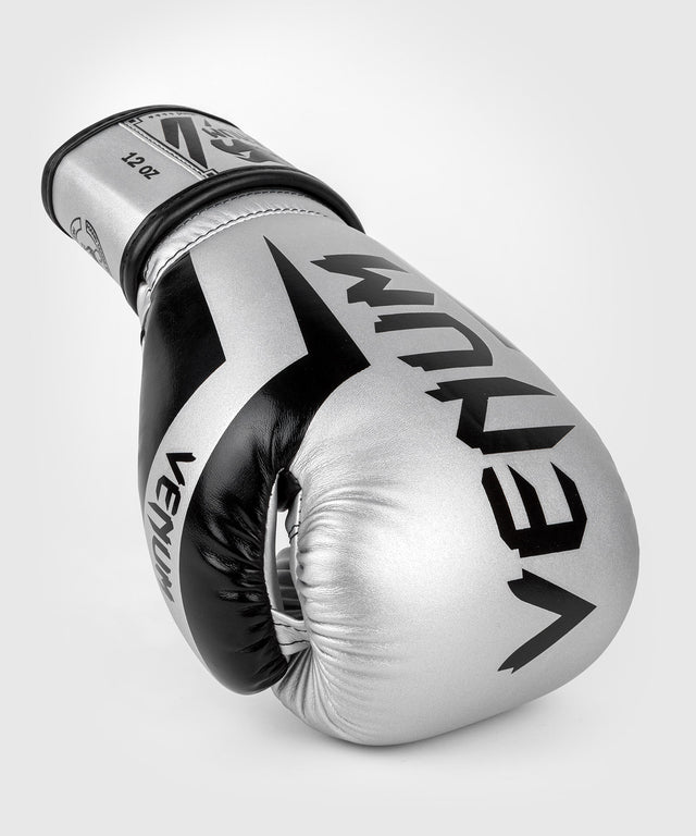 Guantoni da boxe Venum Elite – Argento/Nero