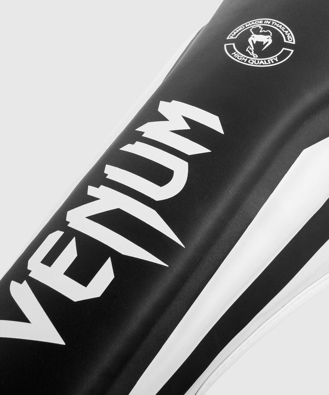 Caneleiras Venum Elite – Preto/Branco