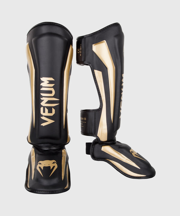 Caneleiras Venum Elite – Preto/Ouro