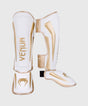 Espinilleras Venum Elite – Blanco/Oro