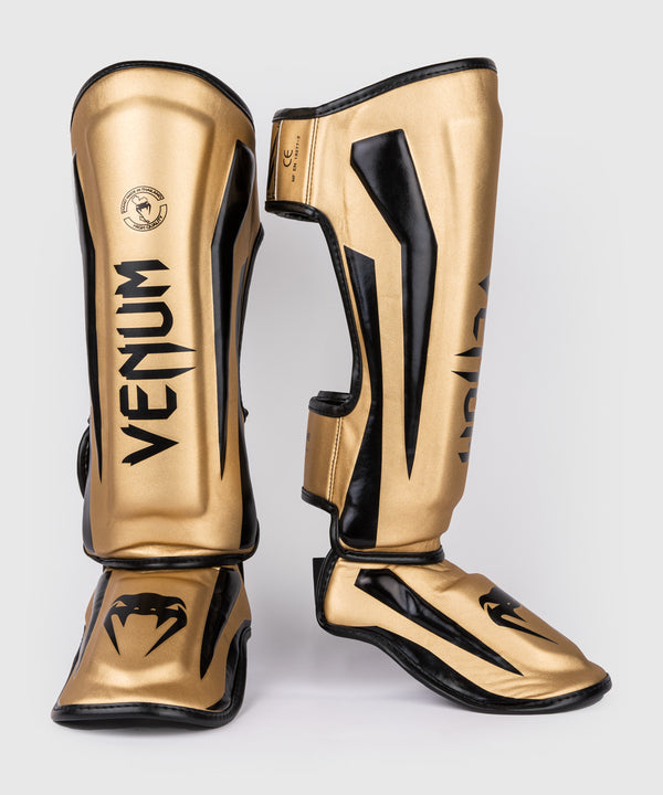 Caneleiras Venum Elite – Ouro/Preto