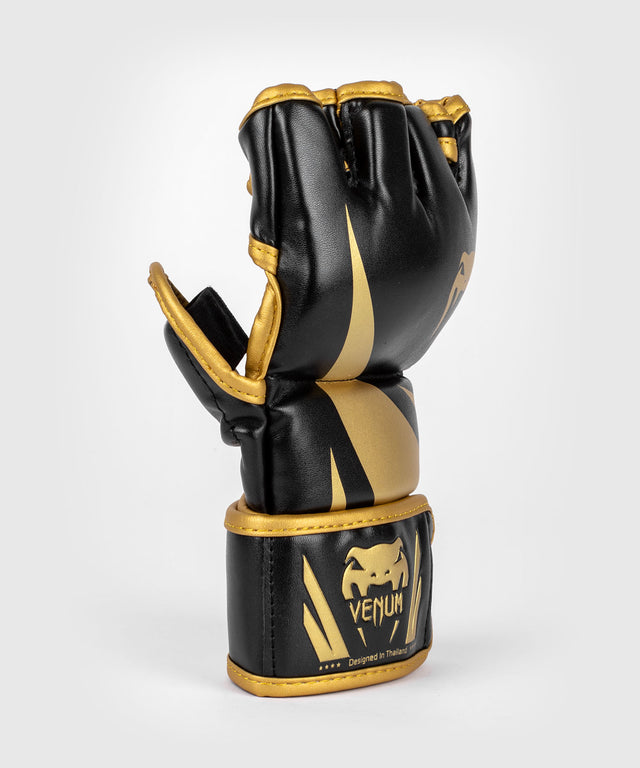 MMA rukavice Venum Challenger 2.0 – Černé/Zlaté