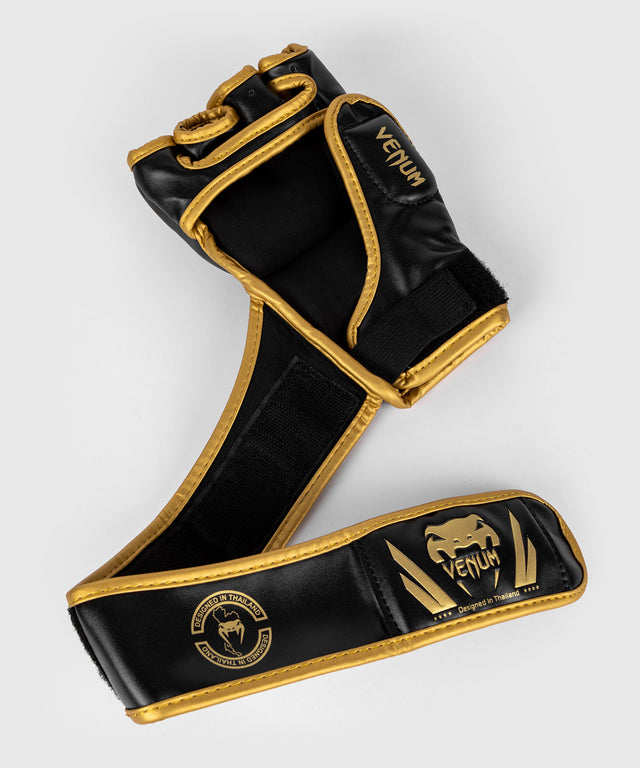 MMA rukavice Venum Challenger 2.0 – Černé/Zlaté