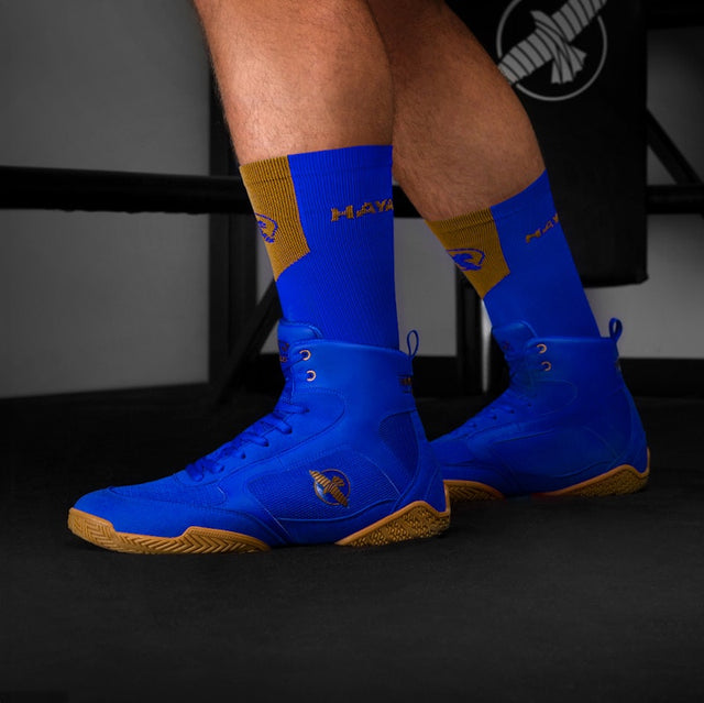 Chaussures de boxe Hayabusa Pro – Bleu