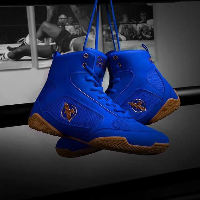 Chaussures de boxe Hayabusa Pro – Bleu