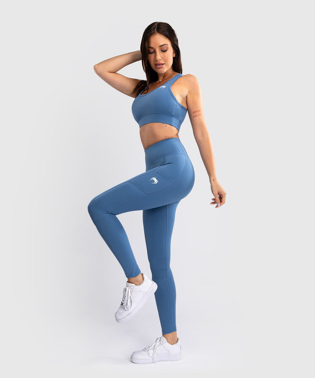 Leggings Venum Essential Performance Mulher - Azul Tempestade