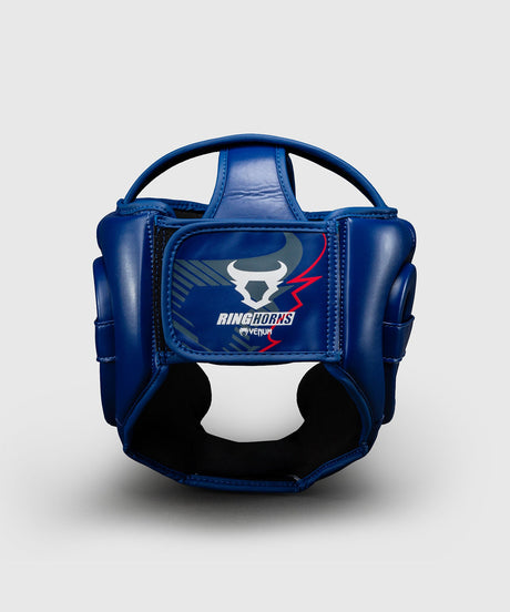 Casque de boxe Ringhorns Charger – Bleu marine/Rouge