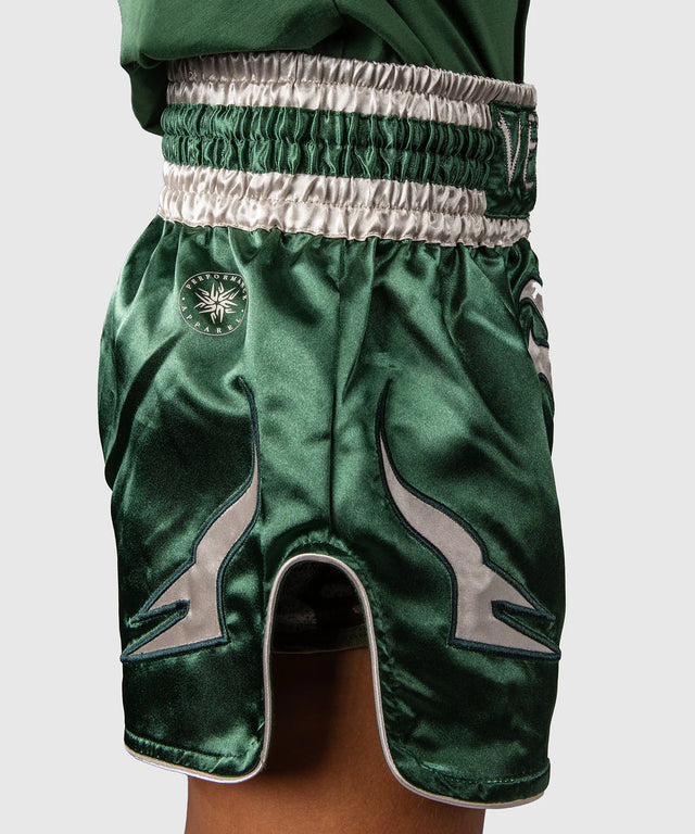 Muay Thai trenky Venum Inferno – Dětské, zelené