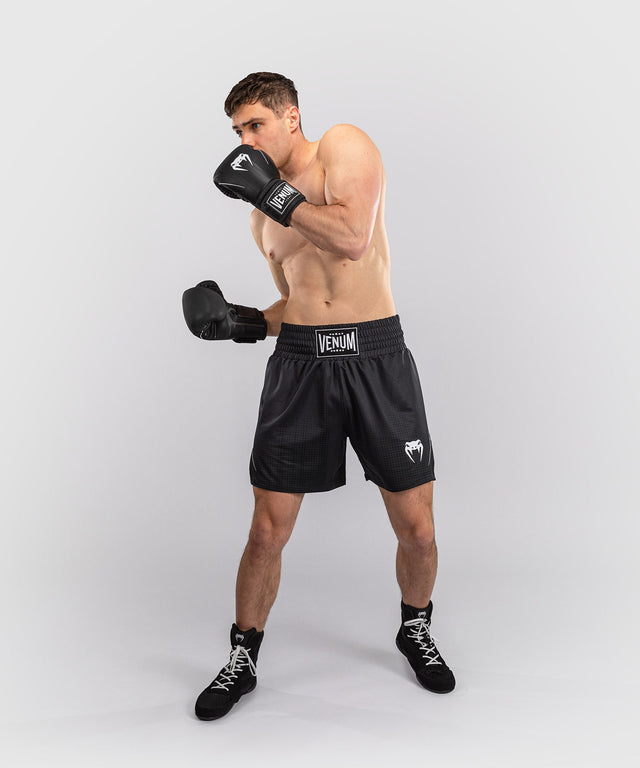 Venum Boxningsshorts Stealth – Svart/Vit
