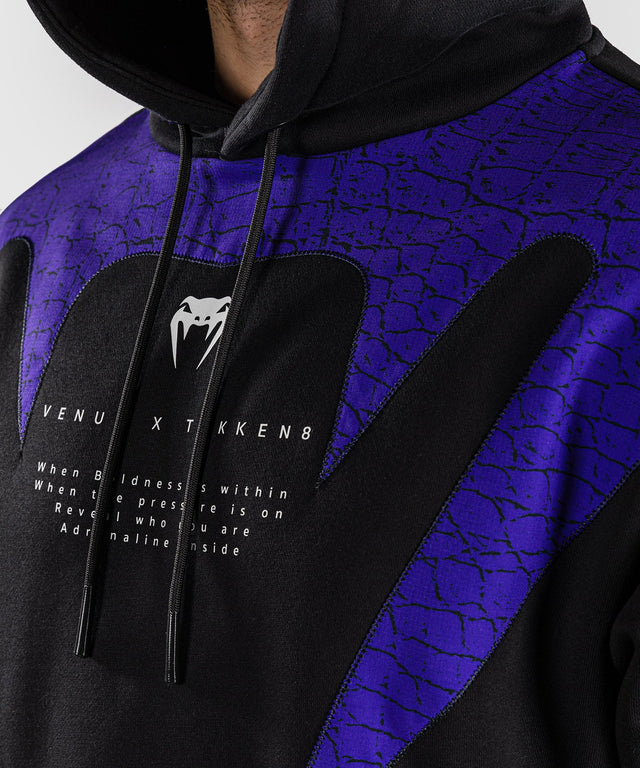 Venum Hoodie x TEKKEN 8 Kazuya - Negru/Violet