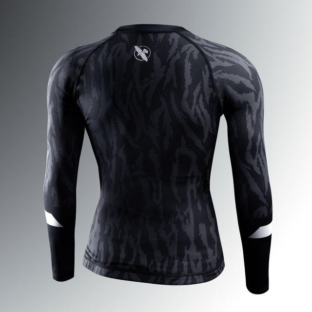 Rashguard Hayabusa Apex Vantage Maniche Lunghe Donna – Nero