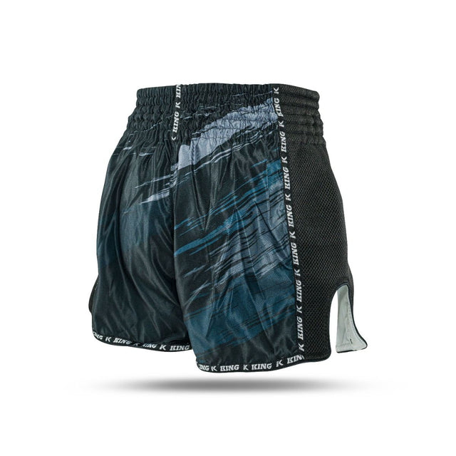 King Pro Boxing Kickboxningsshorts Storm – Svart/Grå