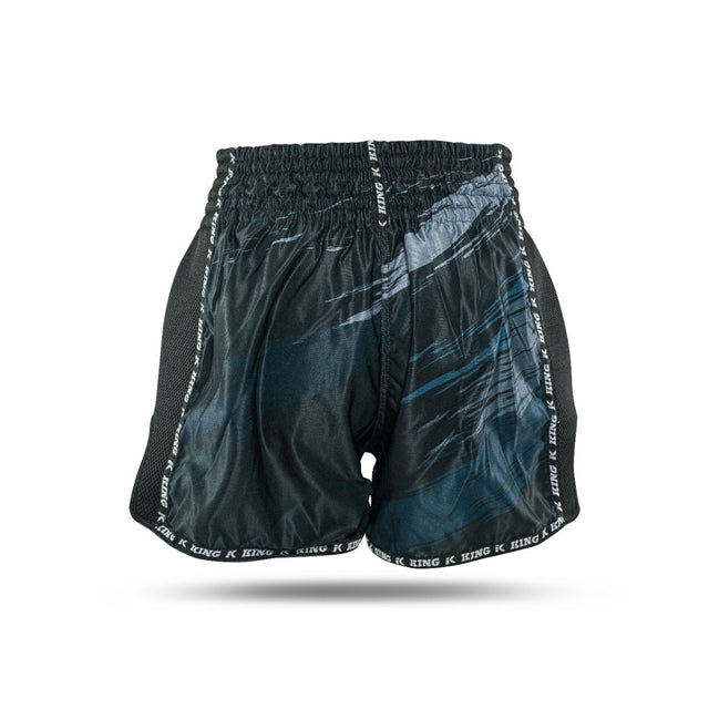 King Pro Boxing Kickboxningsshorts Storm – Svart/Grå
