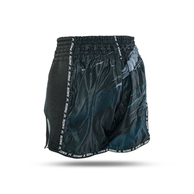 King Pro Boxing Kickboxningsshorts Storm – Svart/Grå
