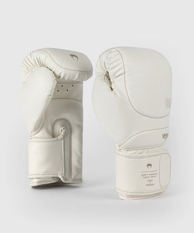 Luvas de boxe Venum Impact Evo Scales – Branco Marfim