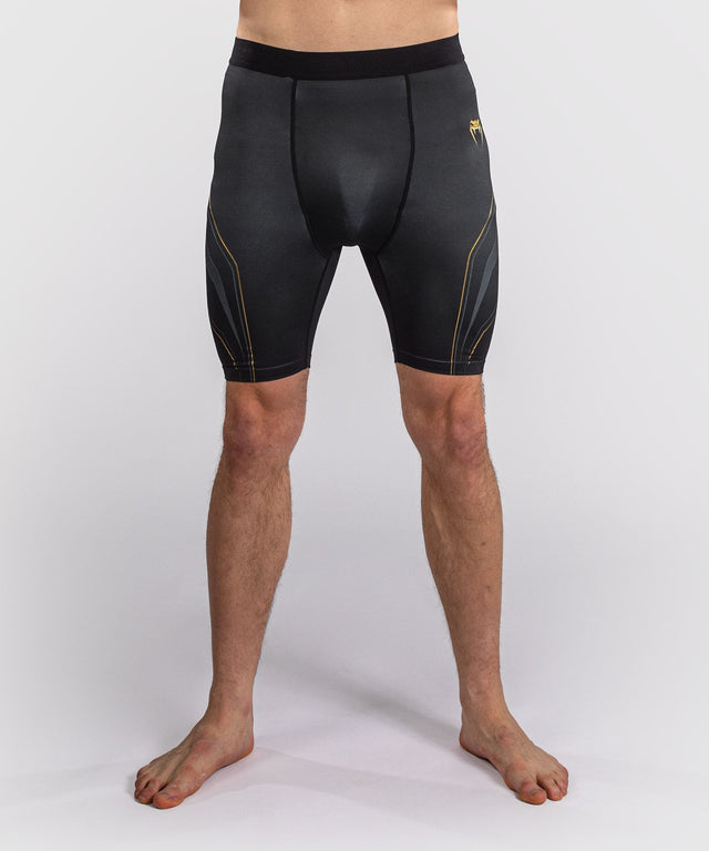 Shorts de compression Venum Streamline – Noir/Or