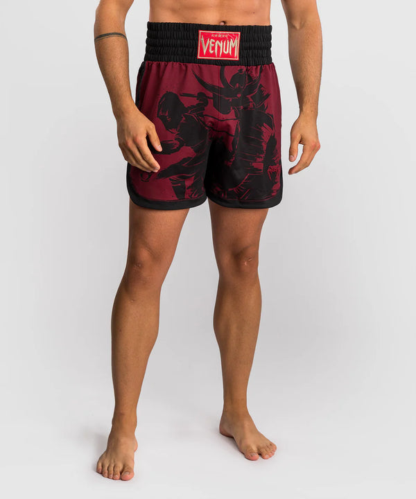 Venum x Assassin's Creed Shadows Bokseshorts - Burgundy/Sort