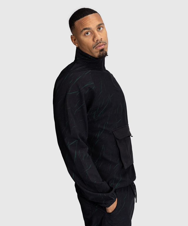 Veste d'entraînement Venum Trooper – Noir/Vert forêt