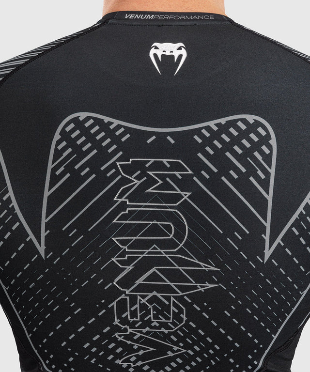 Venum Rashguard Midnight Fury Long Sleeves – Black/Grey/Silver