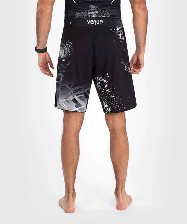 Shorts de MMA Venum Gorilla Jungle – Noir/Blanc