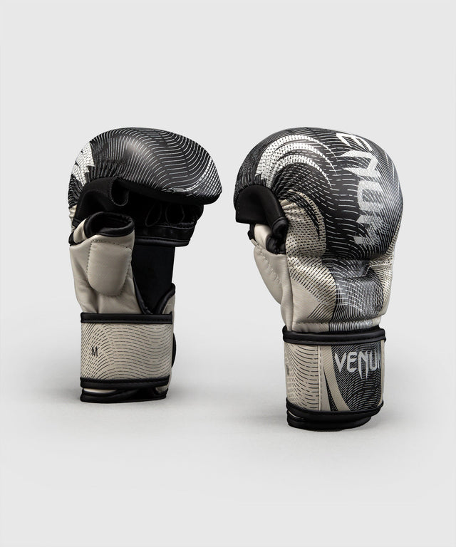 Mănuși MMA Venum Galactic 3.0 – Offwhite/Negru