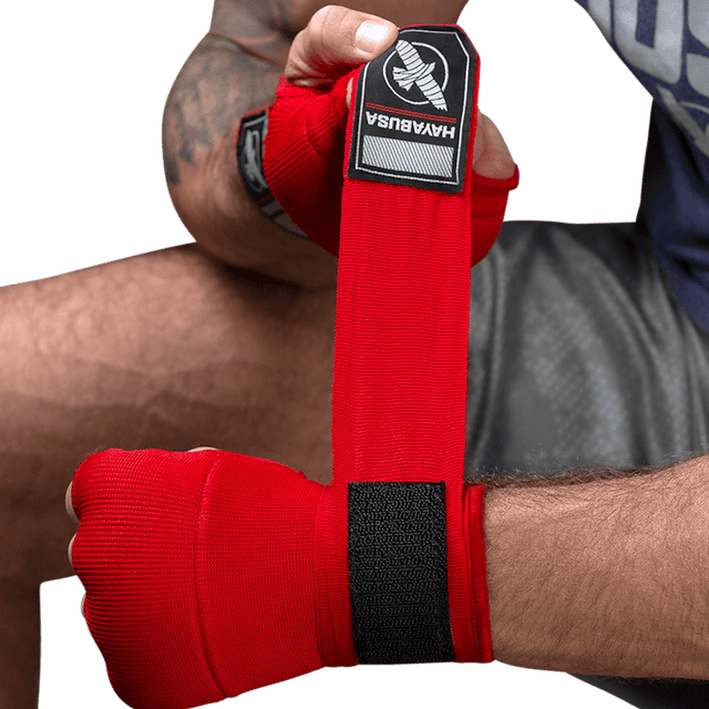 Hayabusa Innerhandskar Quick Gel – Röd