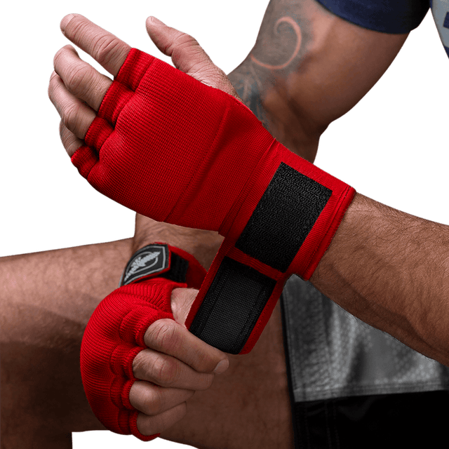 Hayabusa Innerhandskar Quick Gel – Röd