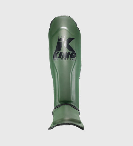 Espinilleras King Kickboxing – Verde – Espinilleras