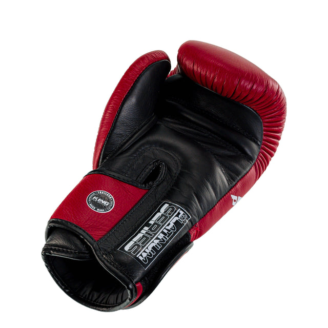 King Pro Boxing Boksehandsker Platinum - Rød/Sort